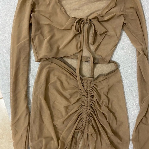 Bubblegun beach set like new, size S/M, beige