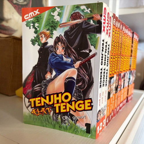 Manga Tenjho Tenge volumes 1 to 19 like new, English