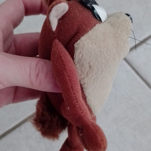 Taz Tasmanian Devil plush toy 15cm used