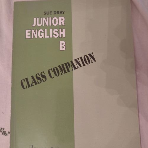 Junior English B Class Companion book