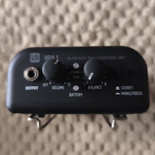 LD Systems HPA1 headphone amplifier like new