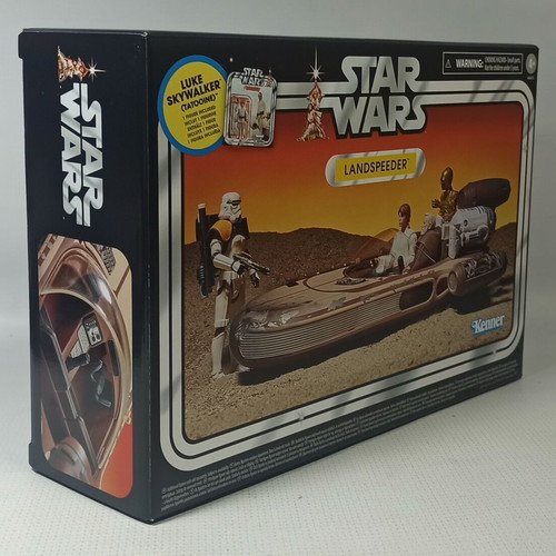 Star Wars Retro Collection A New Hope Landspeeder with Luke Skywalker new