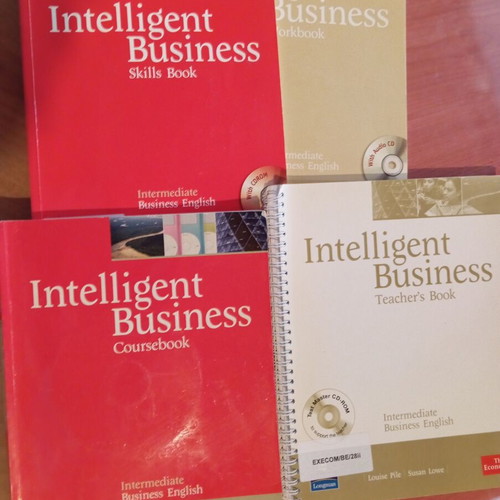 Intelligent Business intermediate level book set like new