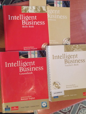 Intelligent Business πακέτο βιβλίων intermediate level σαν καινούργιο
