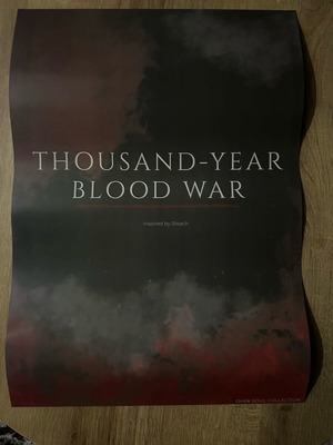 Dark Souls Collection Vol.1 Thousand Year Blood War Limited Art Poster new