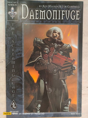 Daemonifuge-The Screaming Cage #1-3 complete set like new