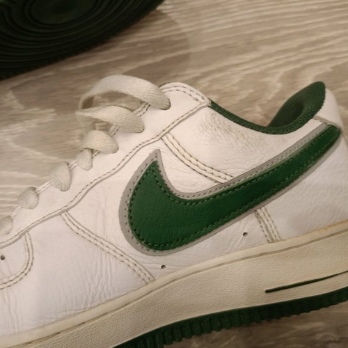 Nike AF1 Low x LeBron James "SVSM/Four Horsemen" used, white/green, size 40
