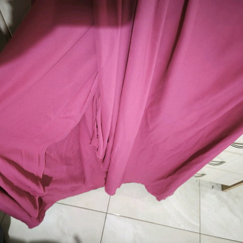 Open fuchsia dress XXL like new