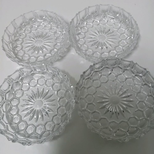 Crystal items new, set of 6 pieces