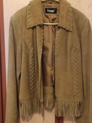 Lynne Jacket suede authentic