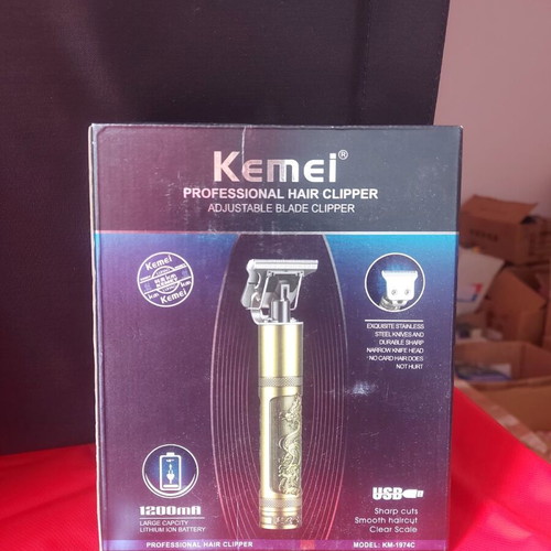 Kemei KM-1974C Rechargeable Hair Clipper New