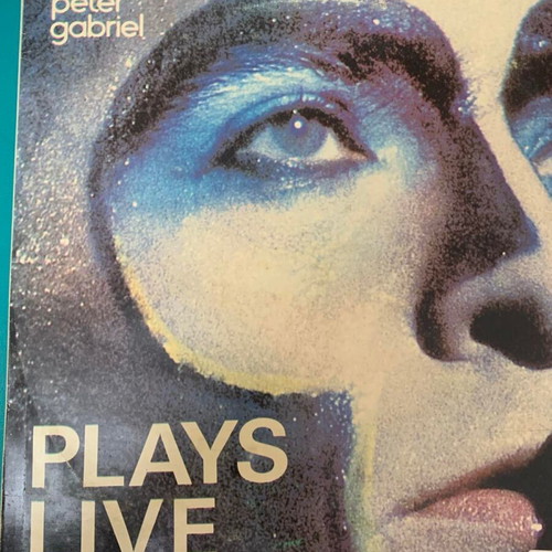 Peter Gabriel Plays Live vinyl used