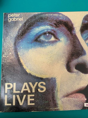 Peter Gabriel Plays Live vinyl used