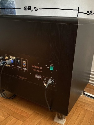 Rel Studio II Subwoofer like new, 90kg, dual 10-inch woofers