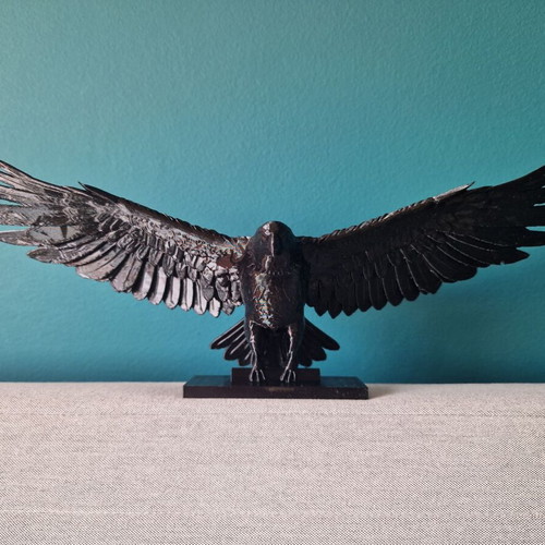Eagle 3D PETG bird repellent and decorative for balcony