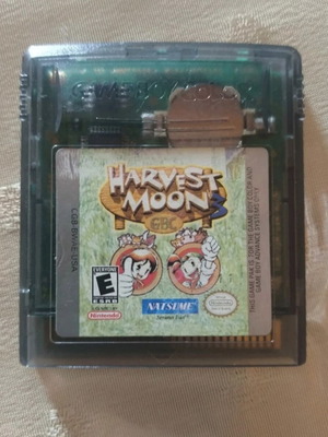 Harvest Moon 3 GBC Nintendo Game Boy Color cartridge