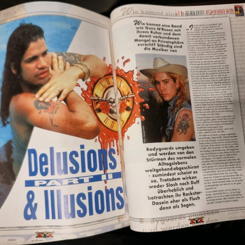 Metal Hammer Legenden Guns N Roses magazine used, German edition