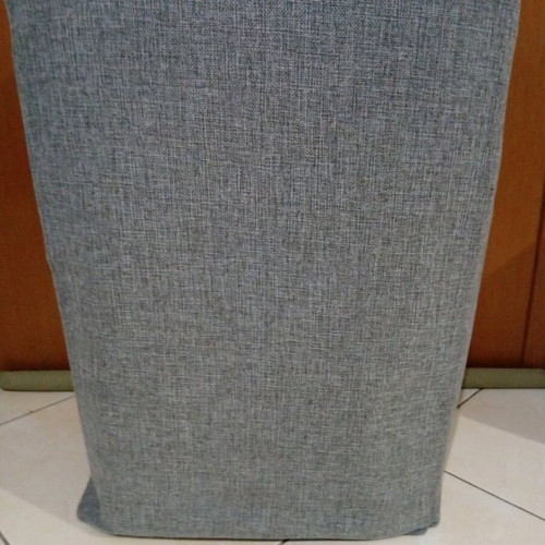 Large folding storage box 72 liters fabric gray like new