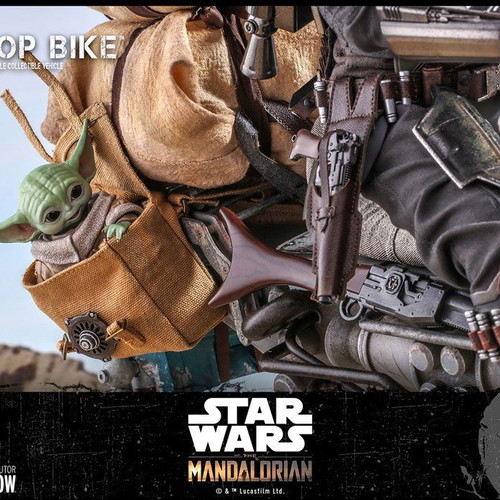 Hot Toys Star Wars TMS053 The Mandalorian Swoop Bike new