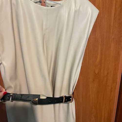 knee length dresses for ladies Zara Dress: White Mini Dress for Bridal Shower main image 0