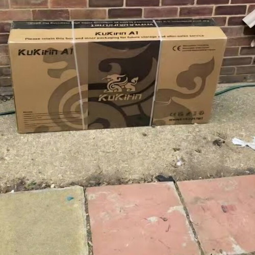 KuKirin A1 electric scooter, white, sealed in box