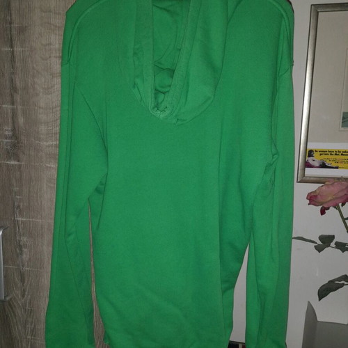 Adidas original sweatshirt size S green like new