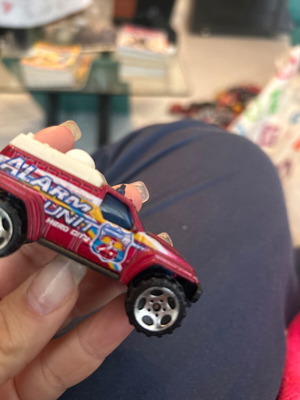 Toy car figure used