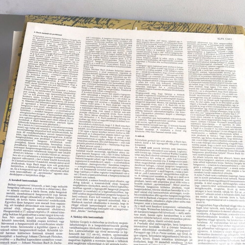 Bach vinyl record classical music, like new