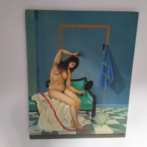Nude portrait Metaxopoulos 110x80cm, circa 2000