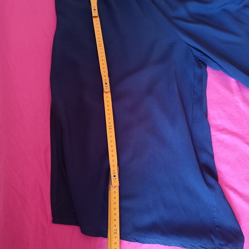Anel zip culottes like new, blue