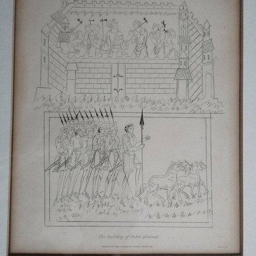 Collectible 1830 Society of Antiquaries of London engravings like new, set of 2