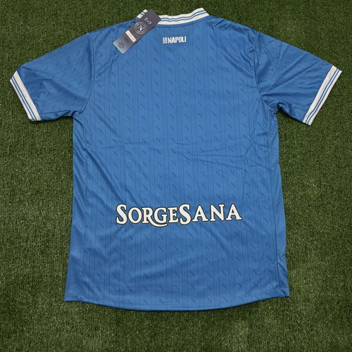 Napoli 25/26 jersey, blue with white details, size M, official replica