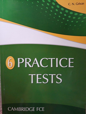 6 Practice Tests Cambridge FCE μεταχειρισμένο