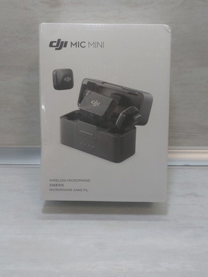 DJI Mic Mini 2 wireless microphone set with 2 TX, 1 RX and charging case