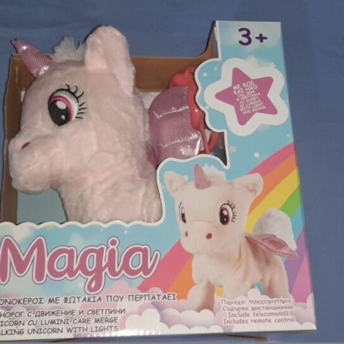 Magia Unicorn with Lights new, pink with 80 cm strap