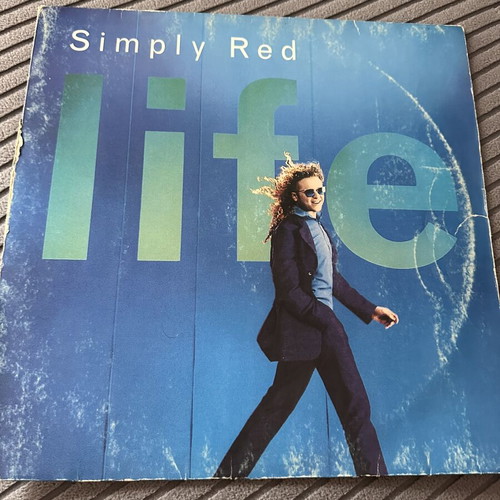 Simply Red Life vinyl album, pop