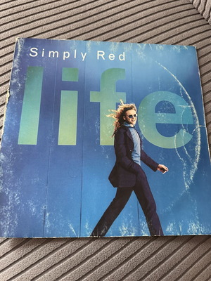 Simply Red Life vinyl album, pop