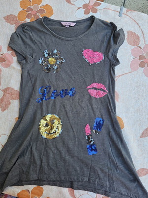Ovs Fashion children's mako T-shirt used, gray, age 11-12