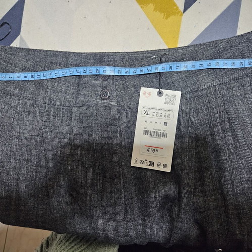 Wide-leg high-waist pants XL with wide legs Zara new