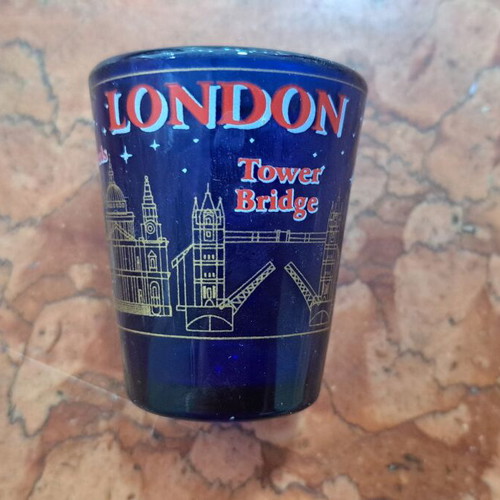Set of shot glasses London Crete new