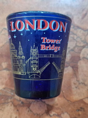 Set of shot glasses London Crete new