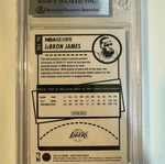 Κάρτα 2021-22 Panini Hoops Lebron James Red Explosion καινούργια