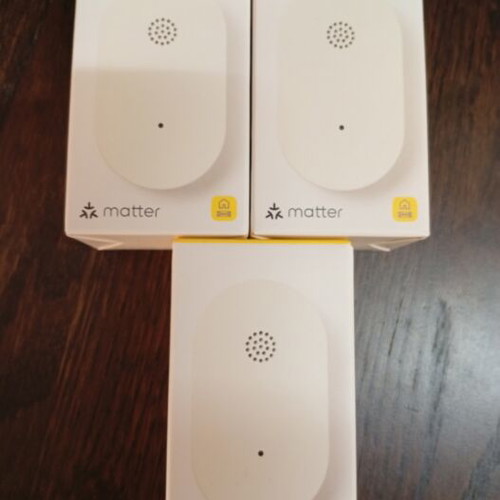 Smart water leak sensors, pack of 3, Matter compatible