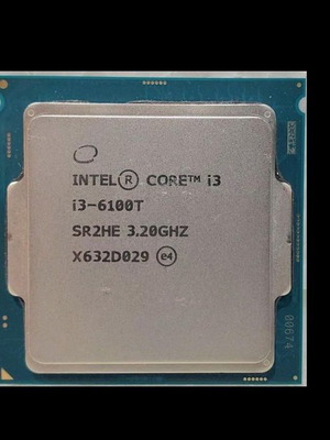 Intel Core i3 6100T processor like new