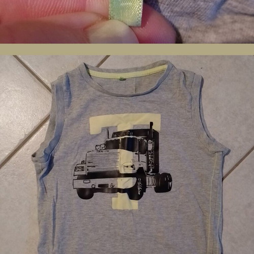 Boys' clothing pack used, 10 years, 4 shirts, shirt, shorts