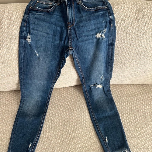 Zara jeans used, elastic skinny fit, size M 38 10