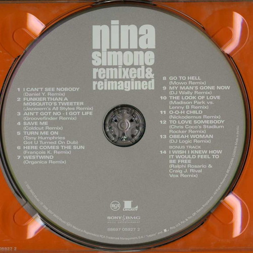 Nina Simone Remixed & Reimagined CD used, R&B / Soul