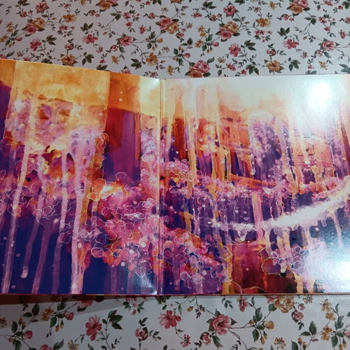 Lantlos Melting Sun gatefold pink vinyl like new metal album