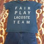 Lacoste σετ παιδικό μεταχειρισμένο, μέγεθος 10, 140cm