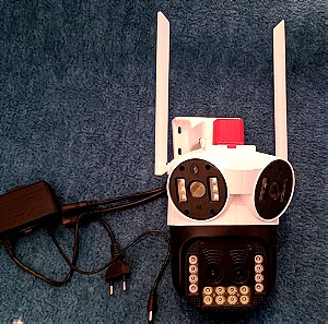 Ασύρματη ρομποτική κάμερα 12mpixel  ptz αδιάβροχη